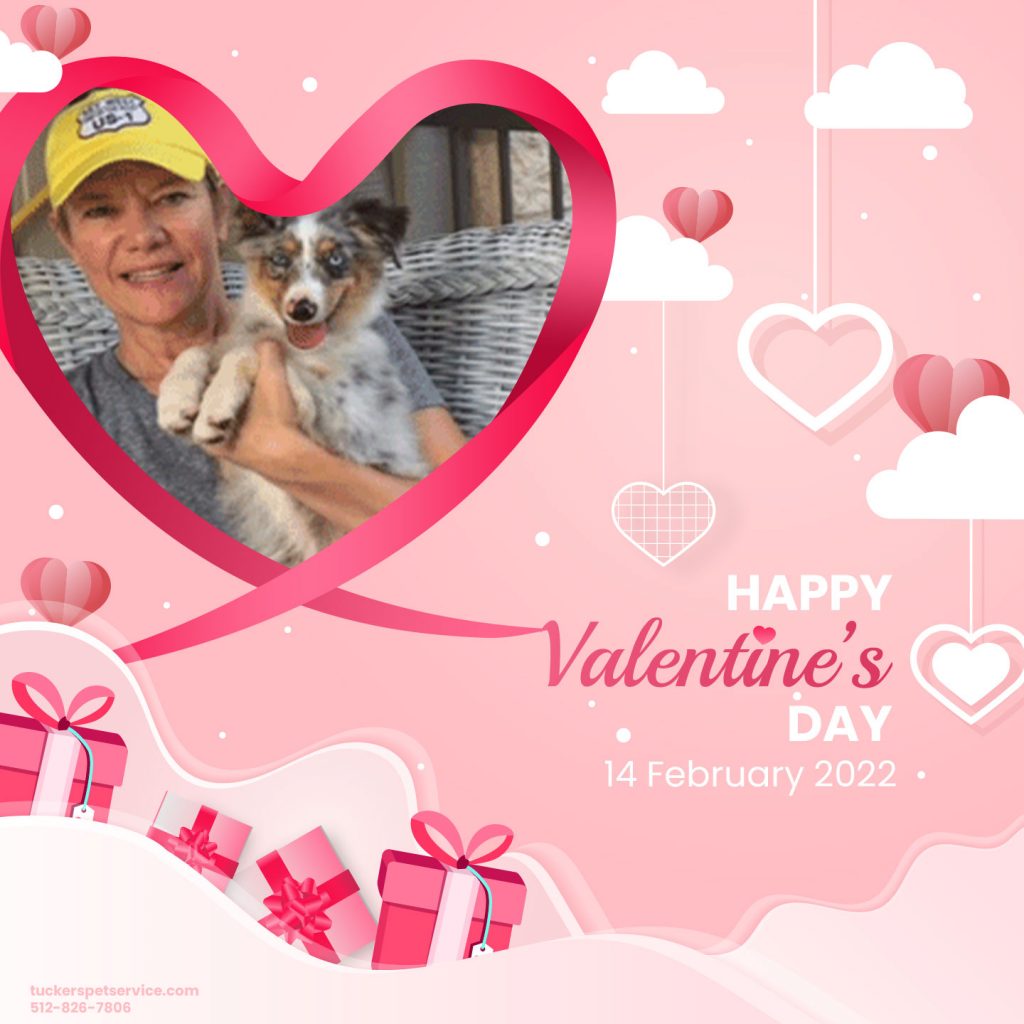 happy valentines day social media post Rene and dakota
